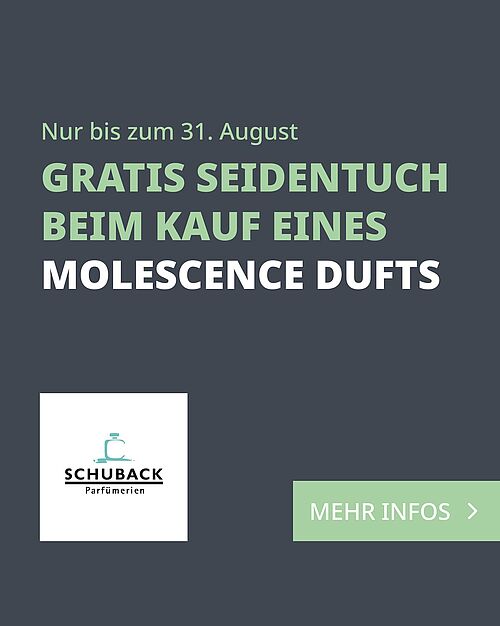 🤍 Ein Hauch Luxus.Beim Kauf eines Duftes aus der exklusiven MOLESCENCE Kollektion schenken wir direin edles Seidentuch*...