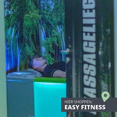 🔥 Mehr als nur Training! Als EasyFitness-Mitglied genießt du Solarium, Wassermassageliege & Trinkstation inklusive....