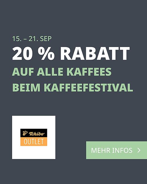 ☕ Tchibo Kaffee Festival – Zum letzten Mal in diesem Jahr! ☕ Vom 15. bis 21. September erwartet dich ein besonderes...
