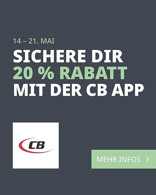 🔥 Sommer-Deal! Spare jetzt mit der CB App 20% auf alles bei CB Mode*! Die Aktion läuft nur bis Samstag (21.6.) und gilt...