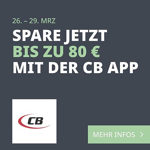 🌸​ Hello Spring! Sichere Dir jetzt mit der CB App bis zu 80€ Rabatt auf Deinen gesamten Einkauf bei CB Mode*! Die Aktion...