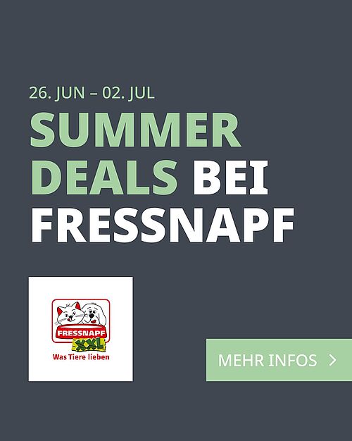 ☀️ Summer Deals bei Fressnapf! 🐶🐱Heiße Deals für heiße Tage – jetzt entdecken und sparen! 📅 Nur vom 26.06. bis...