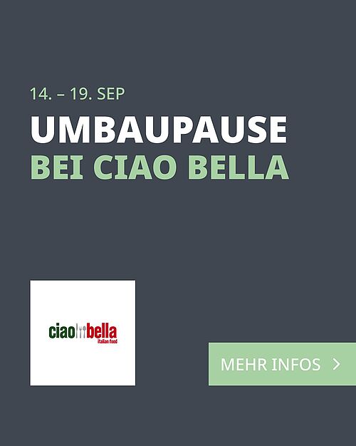 Ciao Bella - ab dem 14. September wird sich für rund eine Woche hübsch gemacht, sodass Ihr eine knappe Woche auf...