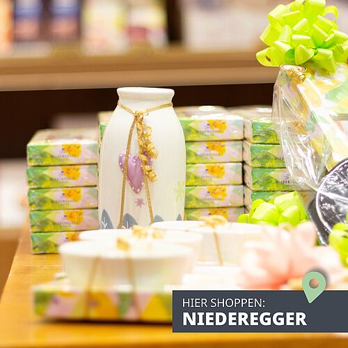 Der Frühling ist da – auch bei Niederegger! 🌸 Genieße Marzipan & Pralinen in frühlingshaften Designs. Perfekt zum...